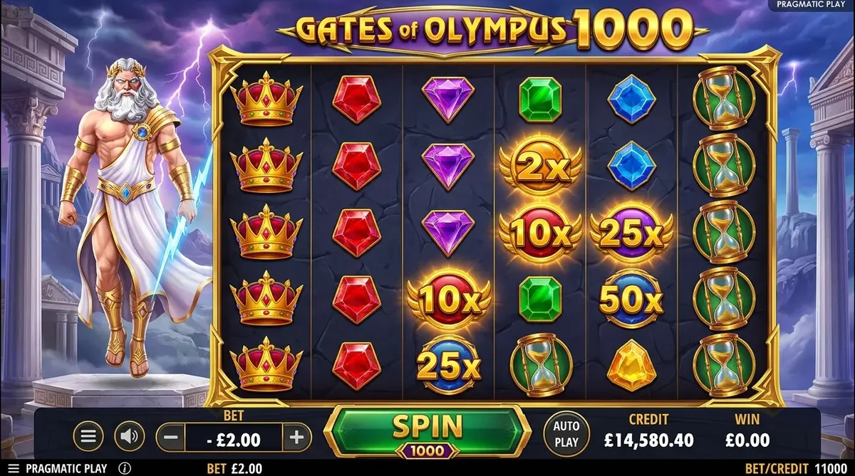 Gates of Olympus 1000 screenshot